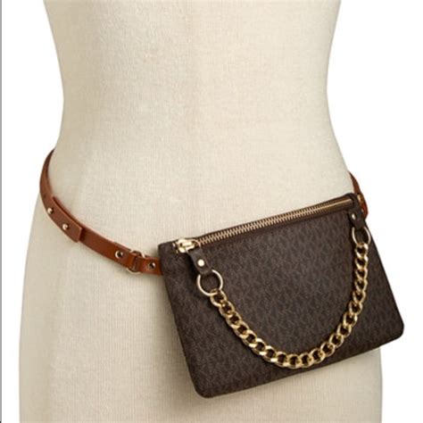 michael kors waist pouch|michael kors belt bag original.